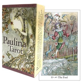 Tarot Cards, 78 Cards, Weighted Edition, Tarot Divination, Paulina Tarot, Japanese Instruction Manual Included (English Language Not Guaranteed)