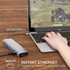 HUB C 9 en 1 USB con HDMI 4K, PD