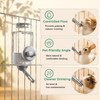 Automatic Hanging Pet Water Dispenser for Cage, 30oz No-Drip Ball