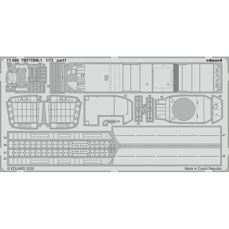 Eduard EDP73696 Photoetch Set, Various