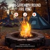 Fire Pit Ring 40 inch Outer/36 inch Inner Smokeless Fire