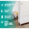 MAXTID Door Draft Stopper Brown Double Sided Insulator 32 to