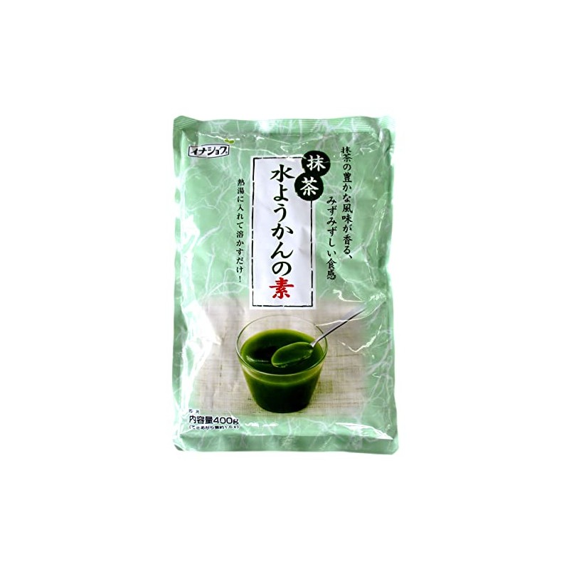 Inashoku Matcha Water Yokanomoto, 14.1 oz (400 g)