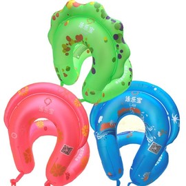 Kids Whale Swimming Ring with Sun Protection Seat Free Size/Free Size Star M Green 10ea