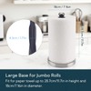 KITCHENDAO One-Handed Countertop Paper Towel Holder, Rotation Freestanding Kitchen Paper