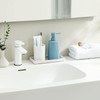 Small Soap Dispenser for Bathroom and Kitchen, Modern Farmhouse Striped