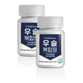 Charm goods [Half Club] Charm Goods Woosul Complex Tablets 120 Tablets 1+1 Total 2 Tablets Total 240 Tablets Family Health School Gift 999 / [하프클럽]Charm Goods 우슬 복합정 120정 1+1 총2개 총240정 가족건강 학교 선물 999