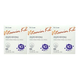 Dr.Lin Supercritical Vitamin K2 30 tablets, 3 boxes, 3 months / 닥터린 초임계 비타민K2 30정 3박스 3개월