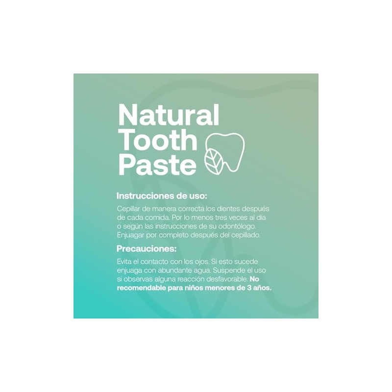 B Life Kit de 6 Pastas Dentales Naturales Sin Flúor