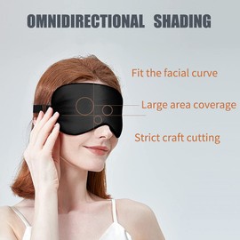 OLESILK Silk Sleep Mask 2 Pack, 100% Mulberry Silk Eye Mask for Sleeping for Women& Men, Sleeping Mask Blindfold