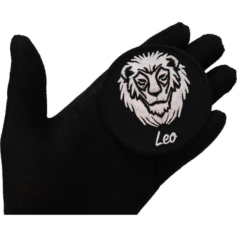 Leo Patch - Iron on - Embroidered