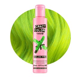 Crazy Color Semi Permanent Hair Color Cream, 150ML (TOXIC)