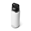 YETI Rambler Bottle with Chug Cap, White, 36 oz (1065