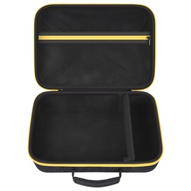 Hard Storage Tools Case, Store for DeWalt Drill Tools & Angle Grinder/for AstroAI Tire Inflator and More - 12"x8"x2" with Mesh Pocket & Comfort Handle