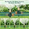 Landical Above Ground Irrigation Garden Sprinkler System 3 Pack Lawn