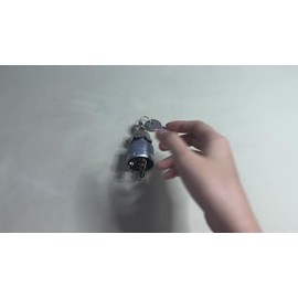 Replacement Parts for EZGO Golf Cart Key Switch 4 Prong 2 Keys 81-UP Gas & Electric 33639G01 Mod-GS95-16535