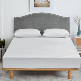 Imperial Rooms Brushed Microfibre Fitted Sheet 25 CM Easy Care Soft Bed Sheets Fade Resistant (Silver, Single)