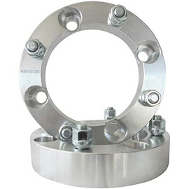 2pc ATV Wheel Spacers 2" (1 inch Per Side) for 4x156 bolt patterns, 12x1.5 threads (same style lug nuts as automotive spacers) Polaris Ranger RZR XP 1000 Trail 900 XC High Performance S Ranger Ace