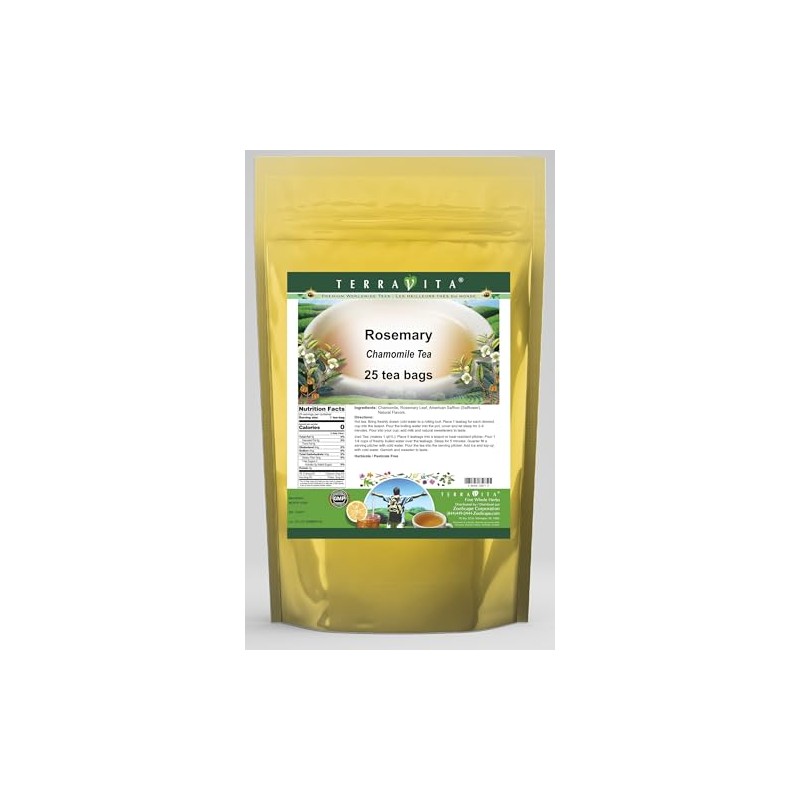 Rosemary Chamomile Tea (25 tea bags, ZIN: 533471)