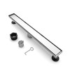 BARONAGE Linear Shower Drain 36 Inch, Rectangle Shower Floor Drain