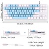 Mechanical Keyboard 5-Color Led Multi-Mode Atmosphere Backlit Keyboard Mechanical Gaming