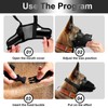 Dog Muzzle for Small Dog, Soft Mesh Puppy Muzzle for
