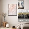 Fxojyvo 5x14 Picture Frame, Black Frame for 5 x 14
