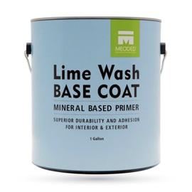 Meoded Paint & Plaster | Lime Wash Base Coat | Mineral Based Primer (Gallon)
