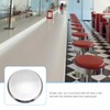 DOITOOL Stainless Steel Bar Stool Seat Replacement 11.7 Inch Round