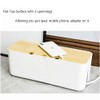 Cable Management Box| Power stripe Organizer|Cord Organizer Box| Hide and