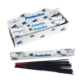 STAMFORD INC. 37516 Protection Incense Sticks, 20 Sticks x 6 Packs