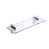 KES Bathroom Tempered Glass Shelf 14" 8MM-Thick Wall Mount Rectangular,