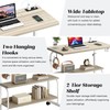 SogesHome 31.5 inches Adjustable Table Mobile Bed Table Portable Laptop
