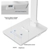 LED Desk Lamp with USB Charging Port, Dimmable Eye-Caring Reading