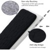 Unbranded Memory Foam Bath Mat Cobblestone Bathroom Rugs Super Water