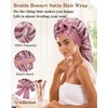 Braids Satin Bonnet for Sleeping Long Bonnet Women Hair Bonnet