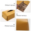 KONTONTY 1pc Tissue Box Practical Tissue Storage Case for Simple