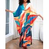 Bsubseach Plus Größe Kaftan Kleider für Frauen Badeanzug Cover Up