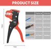 Flintronic Automatic Wire Stripper, Adjustable Cable Stripping Tool, Multifunctional Wire
