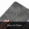 Wolvende Premium Distressed Faux Vegan Leather Desk Mat | Multifunctional