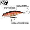Wobblers Set of 5 for Trout & Bass, 5.5 cm,