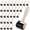 Frienda 30 Pcs Rubber Brayer Rollers 1.9 Inch Rubber Ink