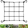 Garden Trellis Netting,Flower Support Netting - Elastic Wire Grid with