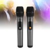Wireless Handheld Microphone Professional Grade Cardioid Shape UHF Wireless Mic