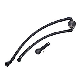 J&L Oil Separator Co. 3.0 Oil Separator Compatible with 2021-2022 Ram TRX 6.2L SC Passenger Side (Black)