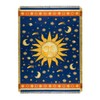 Erke Moon and Sun Throw Blanket Celestial Chair Recliner Cover
