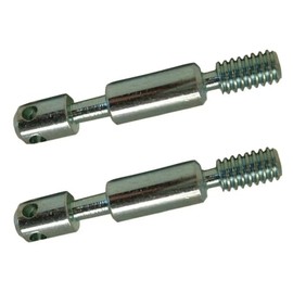 cyclingcolors 2 x Bed Screws M8 x 75 mm Furniture Connectors Wood Metal Furniture Wood Connector Plate Connectors Dowels Furniture Screws