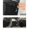 Pritent Car Trash Can with Lid, Cute Leakproof Car Trash