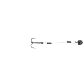 VMC Quik Strike Trailer Treble Hook 2" Black Nickel #10