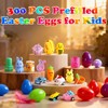 300pcs Bulk Prefilled Easter Eggs with Toys, Filled Easter Eggs